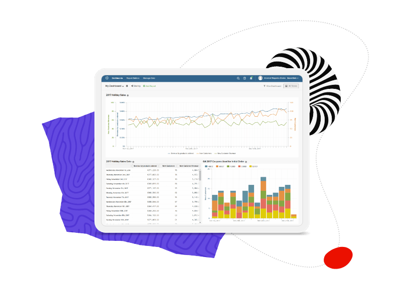 Screenshot of Adobe Commerce backend for measure and optimize features