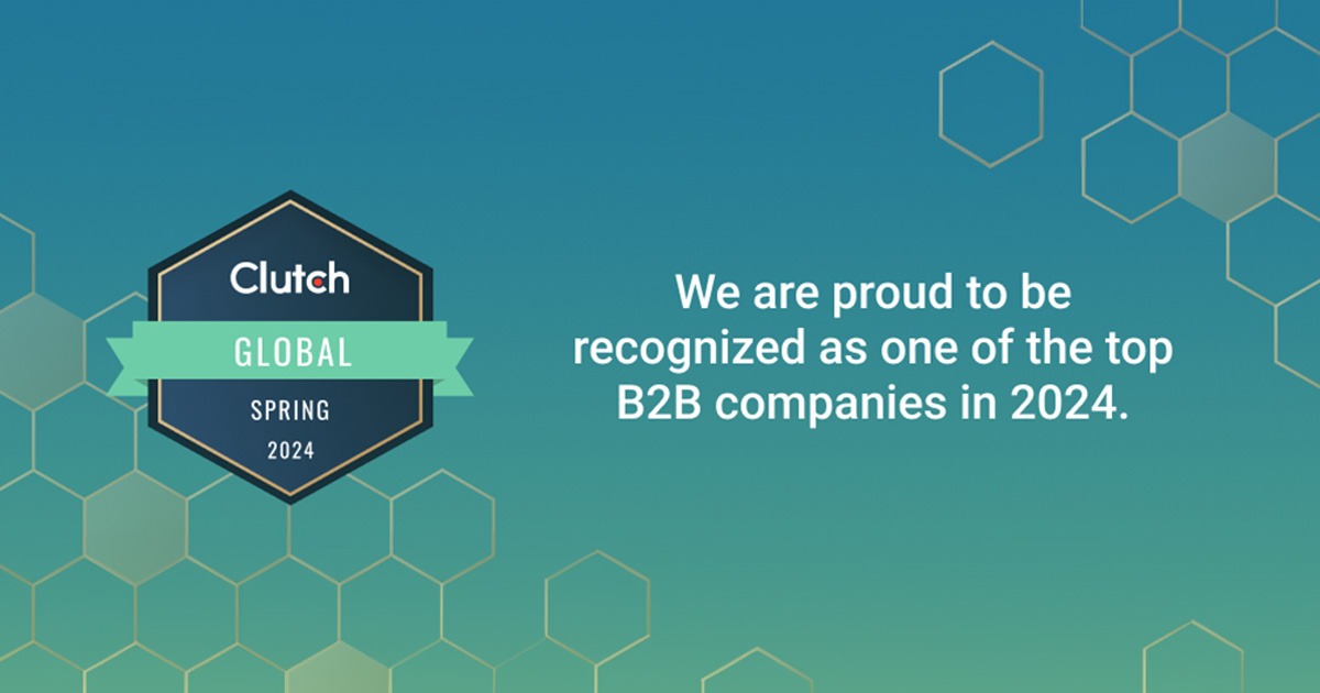 Clutch award badge for Brain & Code as Global Leader in Magento Development 2024