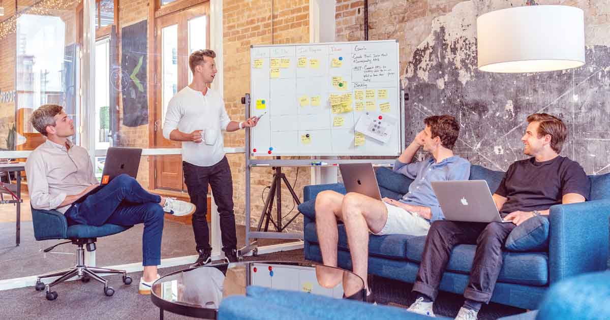 group of people discussing top ecommerce trends