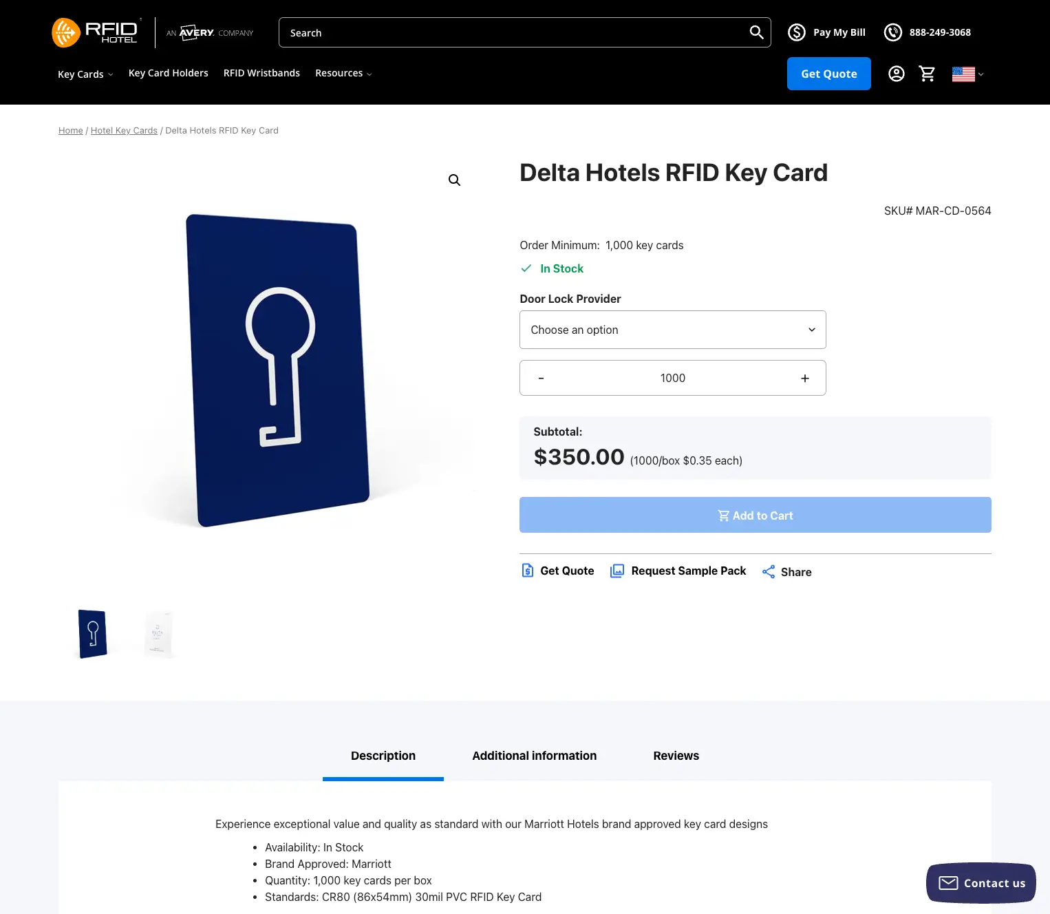 RFID Woocommerce Ecommerce Implementation_product detail page